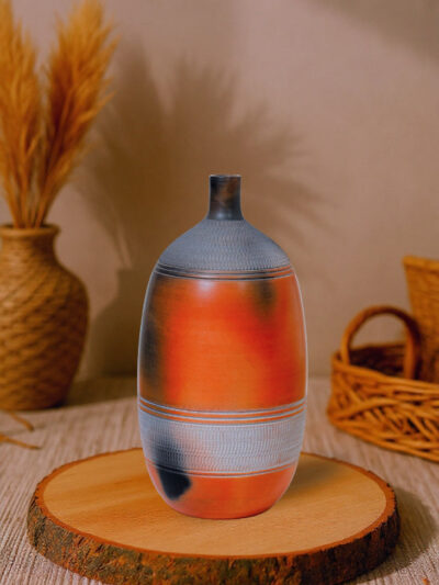 Fireband Terracotta Vase