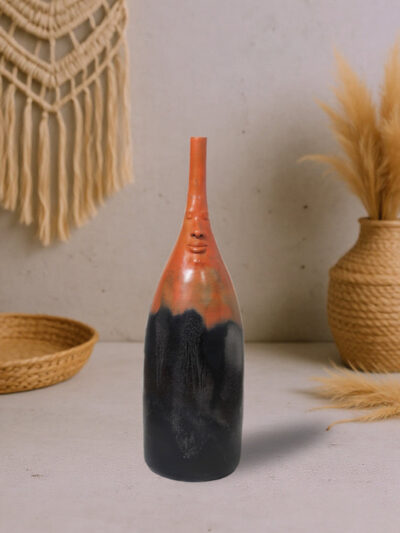 Silent Flame Keeper Terracotta – Minimalist Earthy Home Accent