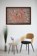 Prem Aaradhya – Romantic & Cultural Madhubani Statement Wall Décor