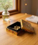 Golden Solace | Handcrafted Brass-Inspired Home Décor Accent