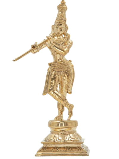 Murli Krishna (The eternal player of the flute, enchanting the world)