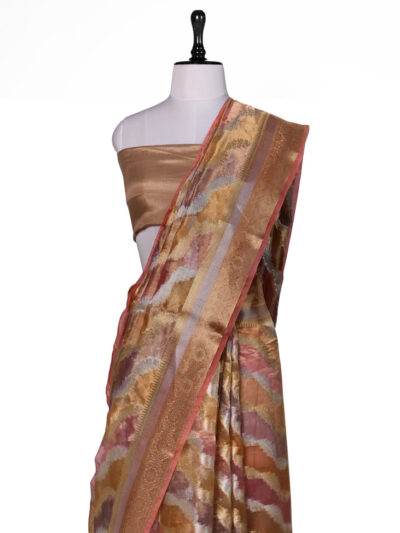 Rang Sacchi Saree | Handwoven Banarasi Silk Saree
