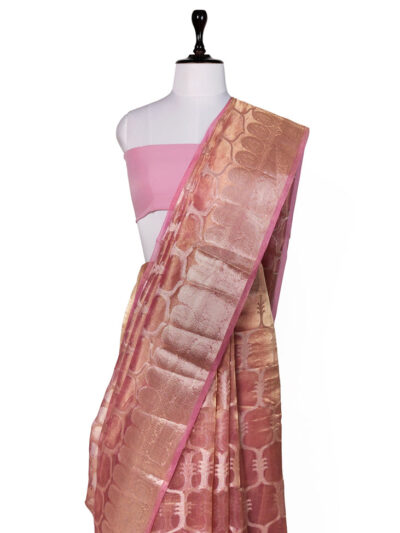 Zari Saaz Saree | Handwoven Banarasi Silk Saree