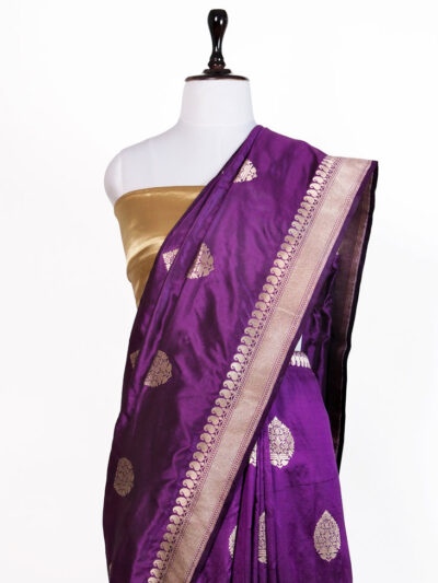Baag-e-Zari Saree | Handwoven Banarasi Silk Saree