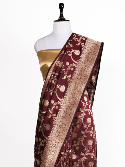 Rang Mahal Saree | Handwoven Banarasi Silk Saree