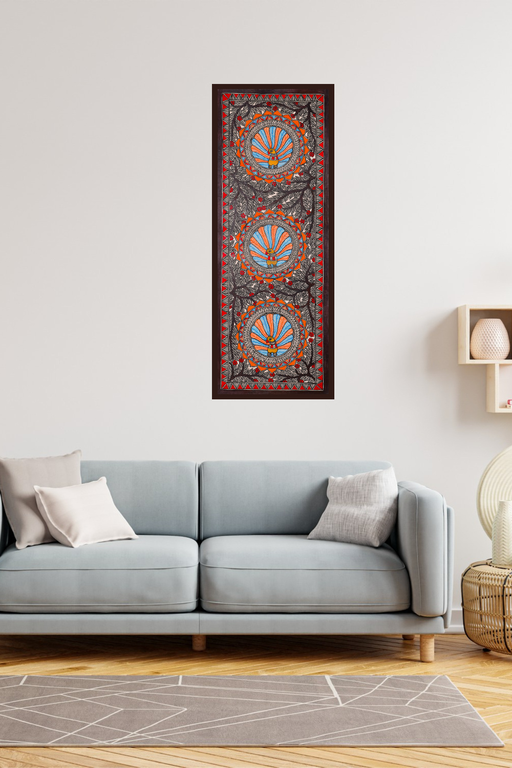 Madhubani Rang Bharse Painting – Symbol of Unity & Colors