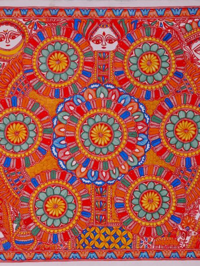Saptapadi Shringar Painting – Madhubani Unique Cultural & Festive Décor