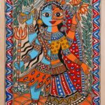 Saamya Swaroop – Traditional Mithila Madhubani Painting