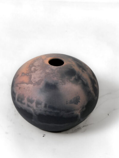 Authentic Ember Halo Terracotta Vase – Handcrafted Earthenware Décor