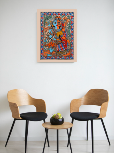 Saamya Swaroop – Traditional Mithila Madhubani Painting