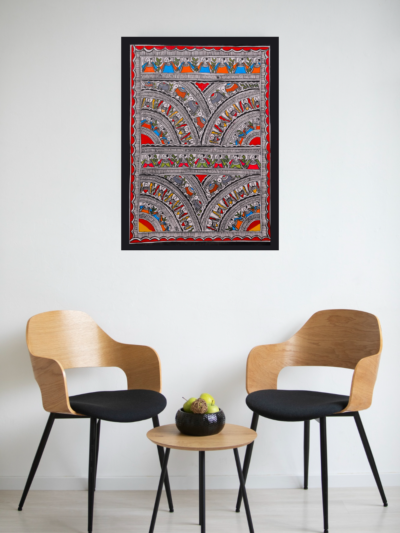 Journey Through Nature – Prakriti Yatra Madhubani Painting