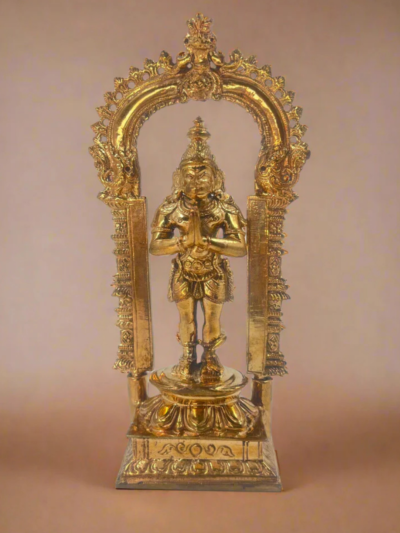 Prabhu Bhakt Hanuman (The eternal devotee standing in reverence)