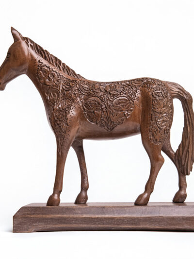 Regal Rosemane | Handcrafted Lion or Horse Figurine for Home Décor
