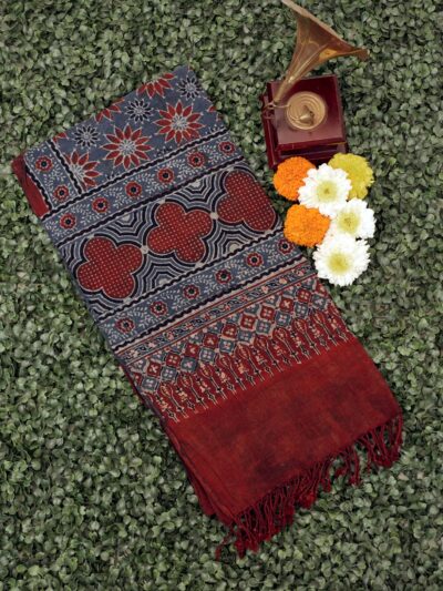 Ajrak Megh Malhar | Handwoven Stall