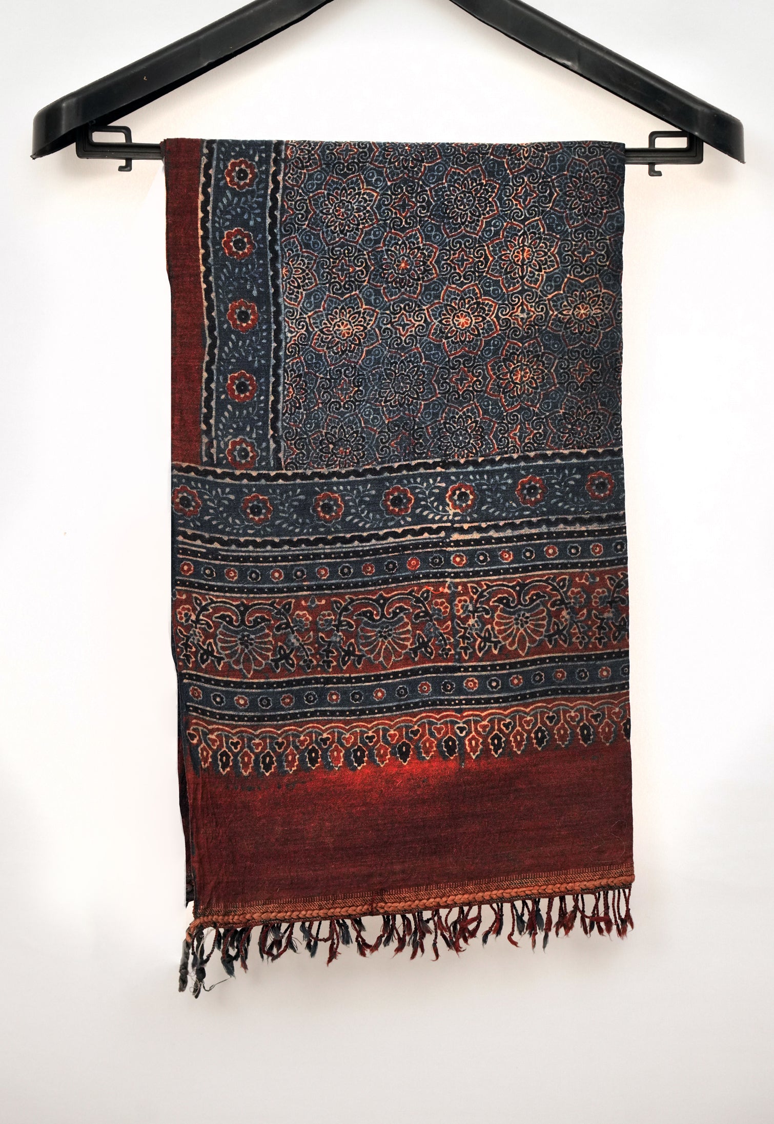 Ajrak Surya Phool | Handwoven Stall