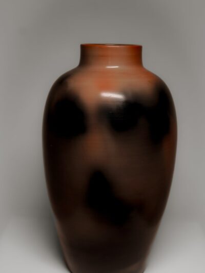 Terracotta Midnight Flame Vase