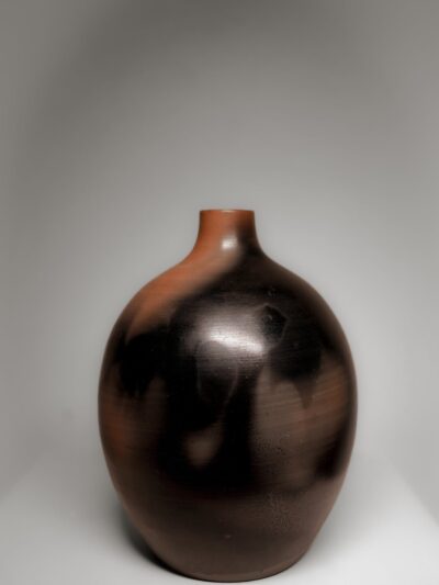 Terracotta Twin-Hue Vase
