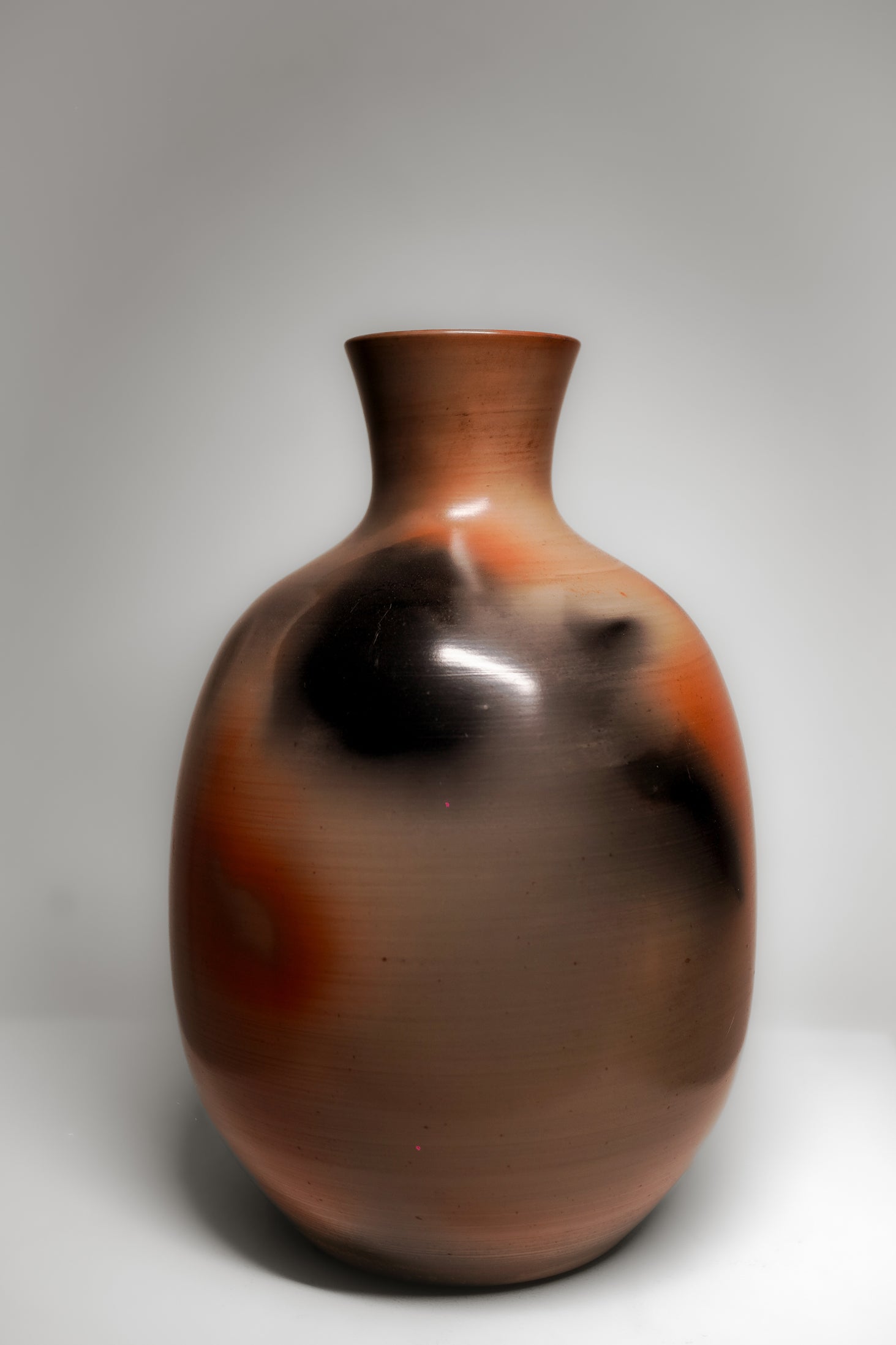 Eternal Flame Terracotta Vase