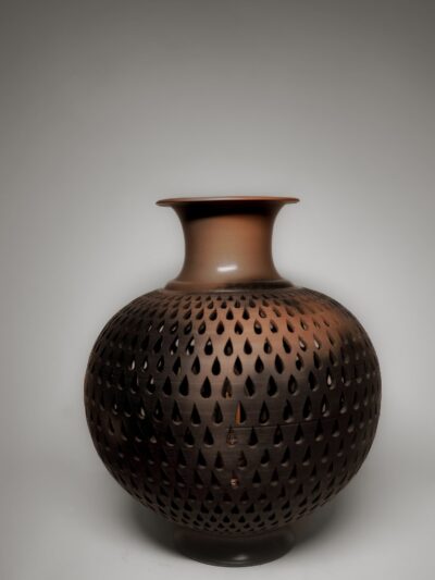 Terracotta Lota lamp