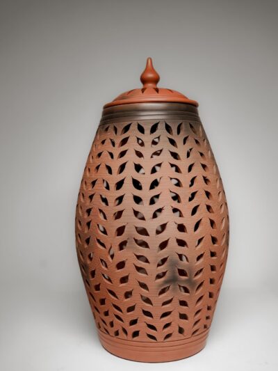 Terracotta Jar Vase Lamp – Unique Handmade Home Accent