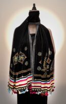 Night Bloom Weave | Premium Rogan Art Woolen Stall