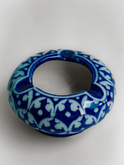 Sunburst Floral Handpainted Decorative Ashtray