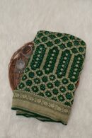 Hariyali Neema Saree | Handcrafted Bandhani Saree