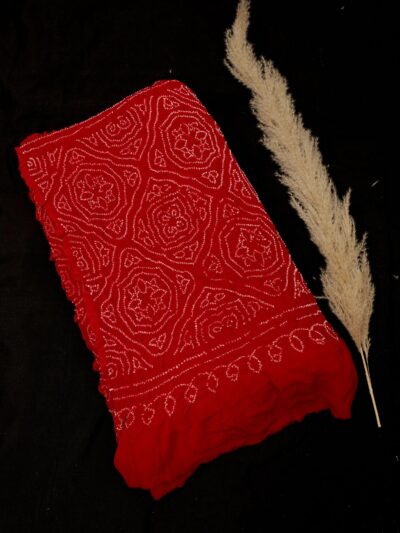 Radiant Waves Saree | Handcrafted Bandhani Saree