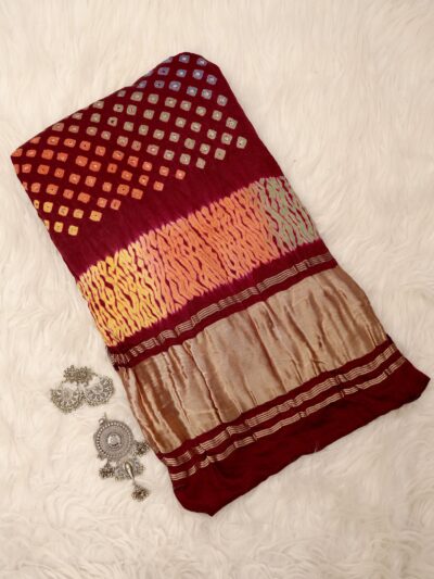 Surajmukhi Dupatta | Handcrafted Bandhani Dupatta