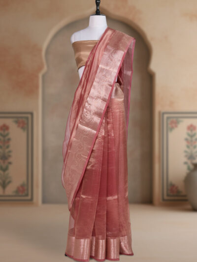 Sunehri Baadal Saree | Handwoven Banarasi Silk Saree