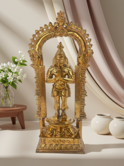 Prabhu Bhakt Hanuman (The eternal devotee standing in reverence)