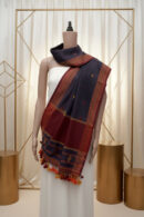 Evening Glow | Pachhedi Butti Handwoven Dupatta