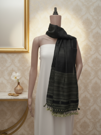 Olive Horizon | Midnight Pagdi Kutch Stall