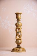 Ivory Bloom Lamp Base – Artistic Floral Home Lighting Décor