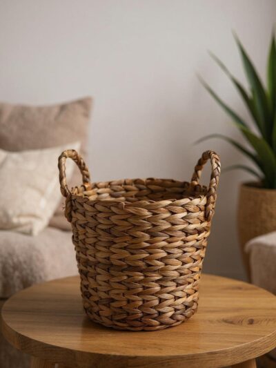 Meadow Carry | Handcrafted Wooden/Artisan Carry Basket