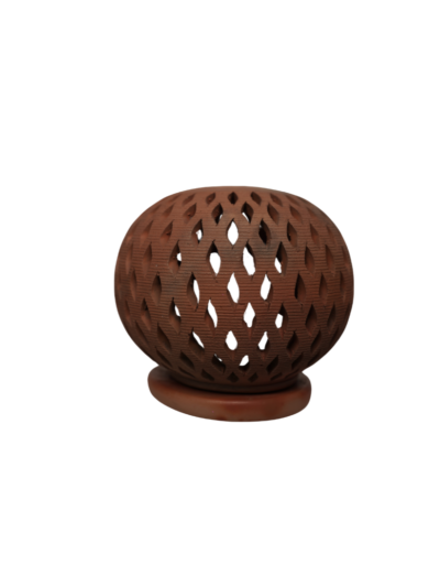 Terracotta Globe Lamp